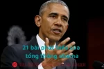 21 bài phát biểu của tổng thống obama
